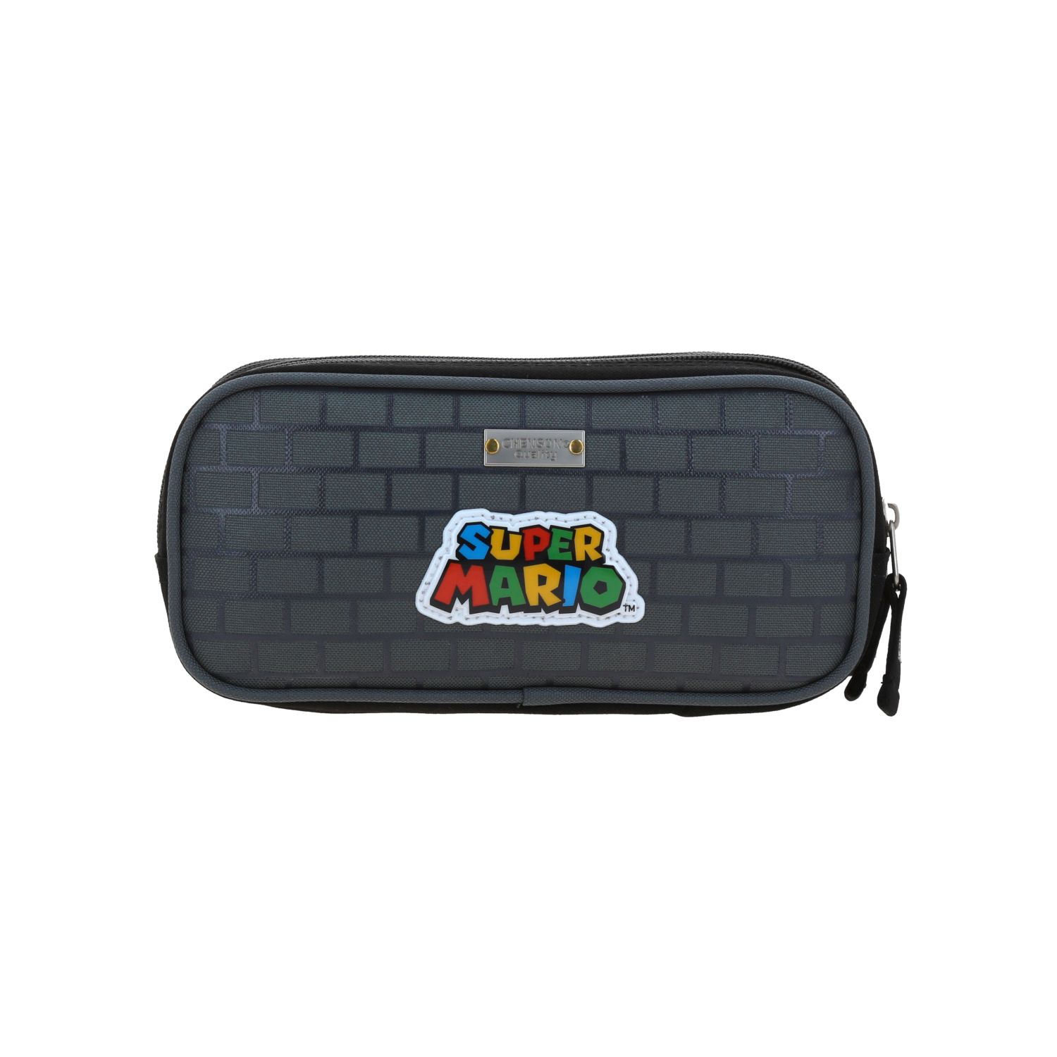 Lapicera Mario Bros Gris Chenson Escolar Infantil 4