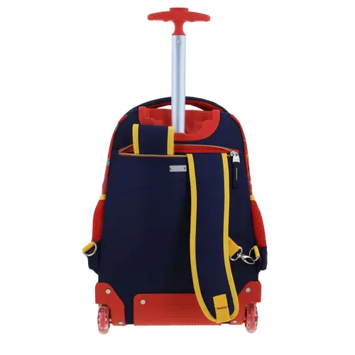 Mochila con Ruedas Mario Bros Roja Primaria Chenson 5