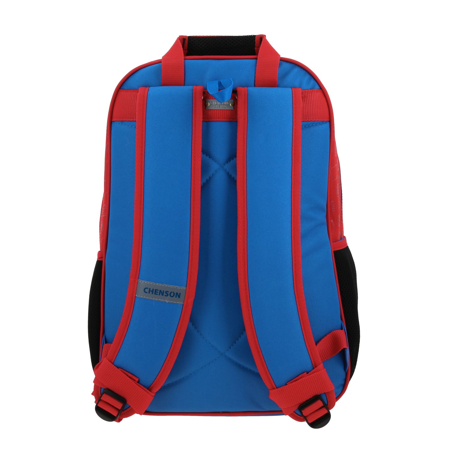 Mochila Escolar Mario Bros Azul Chenson - Resistente Niño 4