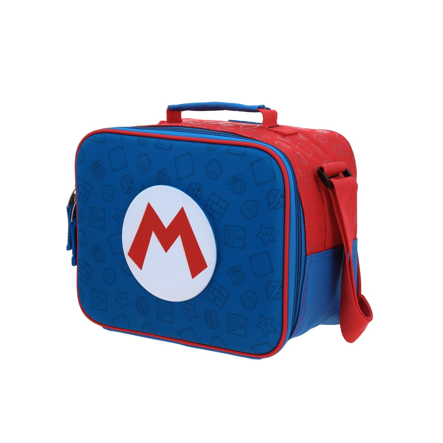 Lonchera Escolar Mario Bros Azul Térmica Chenson 2