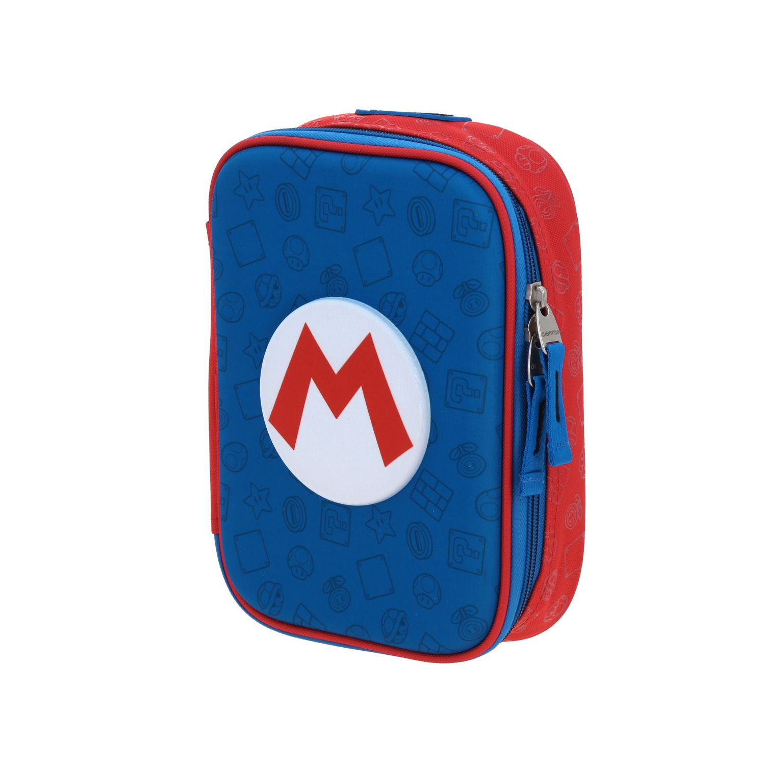 Lapicera Escolar Mario Bros Azul | Estuche Chenson Niño 2