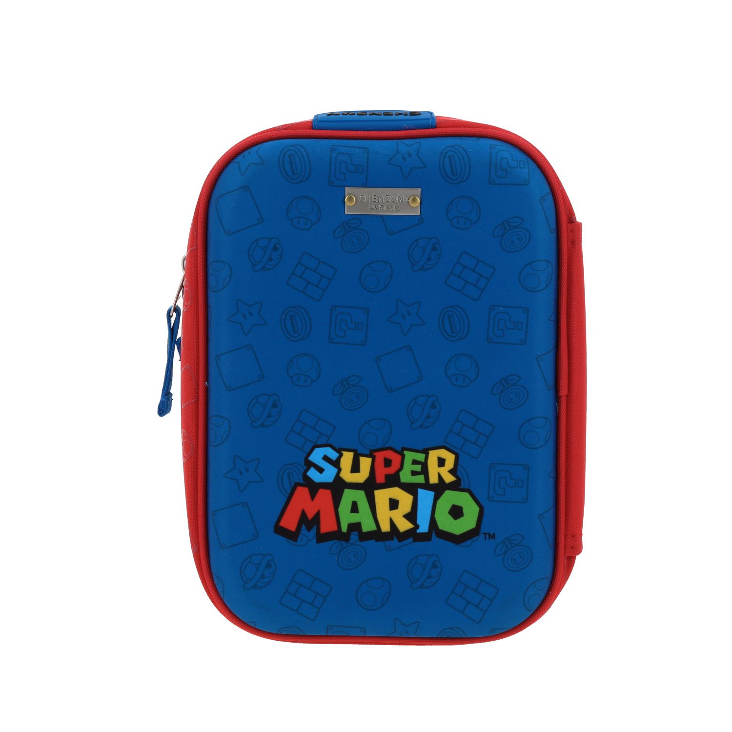 Lapicera Escolar Mario Bros Azul | Estuche Chenson Niño 4