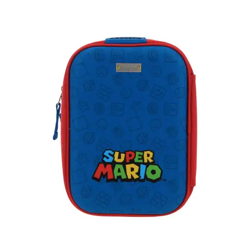 Lapicera Escolar Mario Bros Azul | Estuche Chenson Niño 4