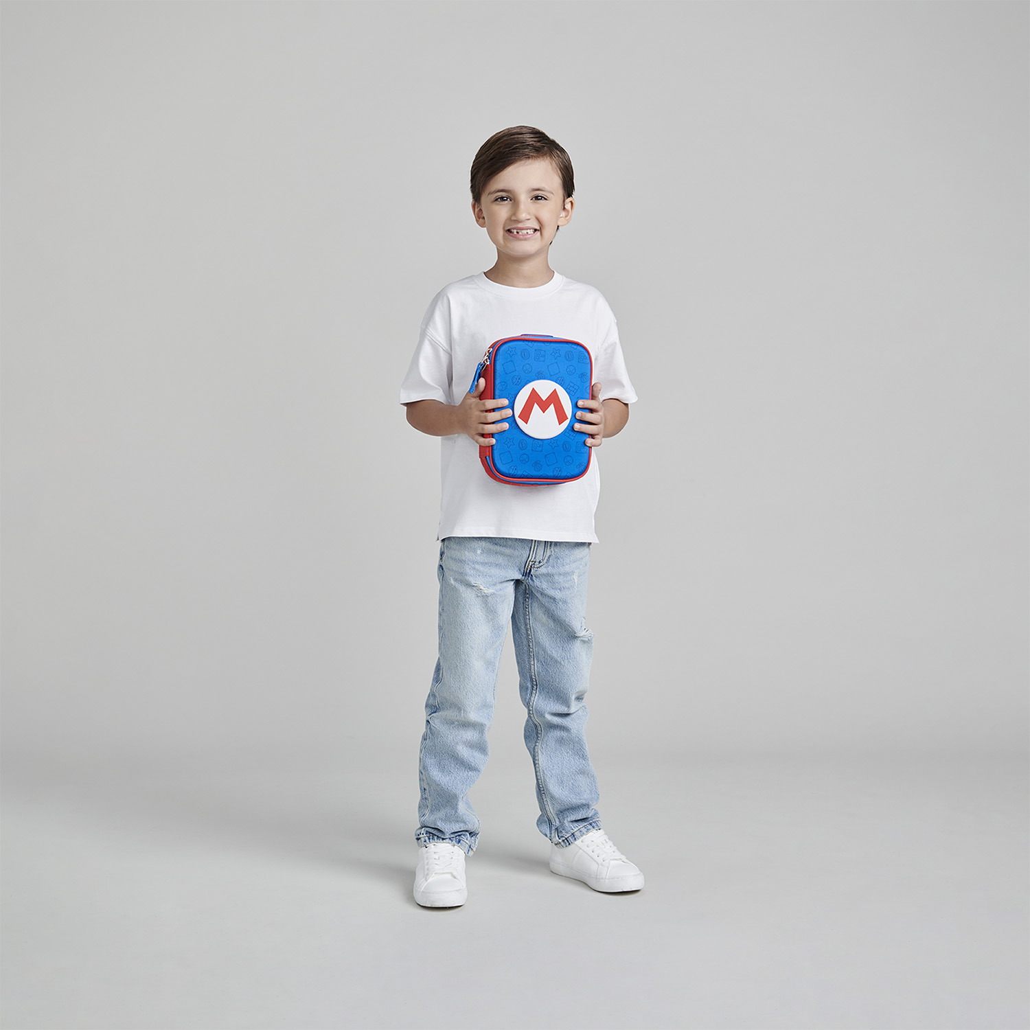 Lapicera Escolar Mario Bros Azul | Estuche Chenson Niño - vista 2