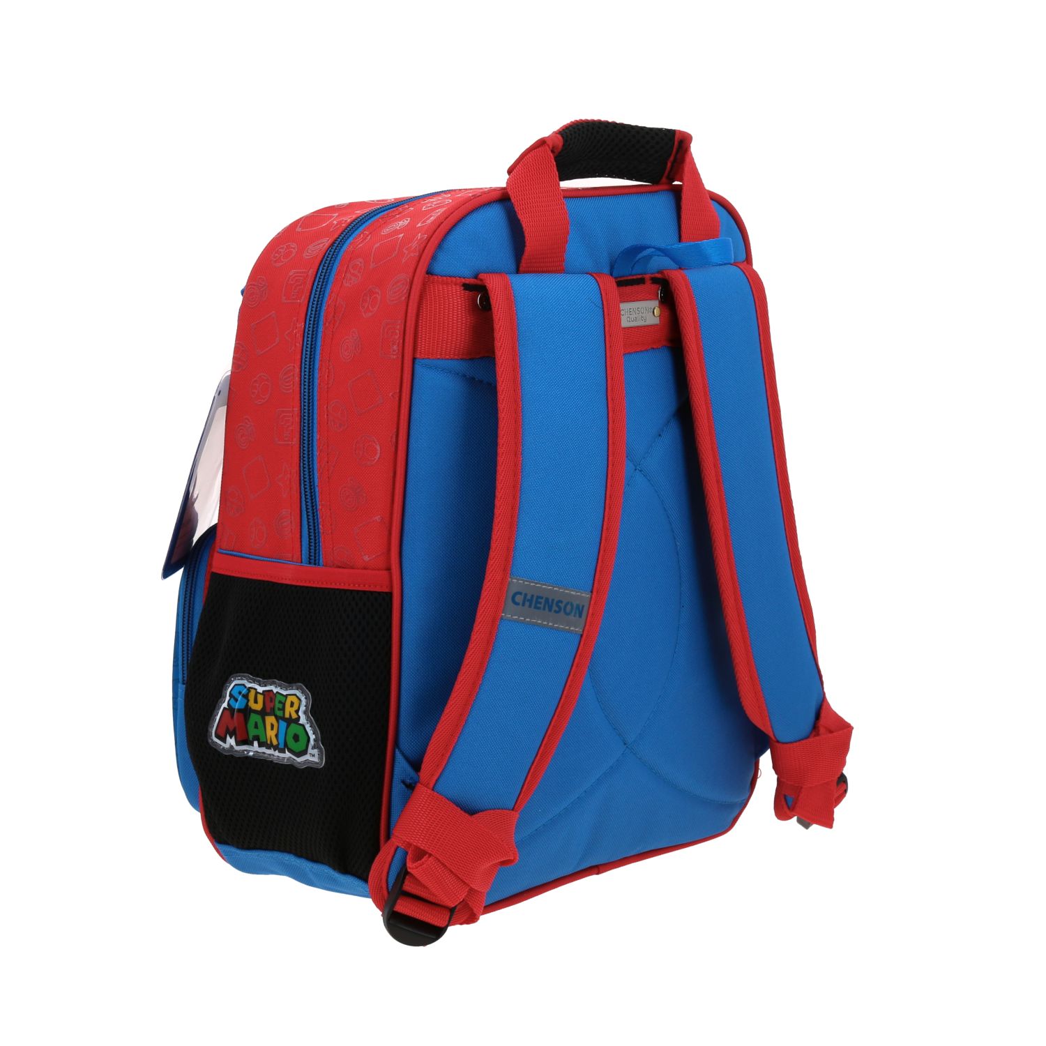 Mochila Kinder Mario Bros Azul Chenson | Niño 3