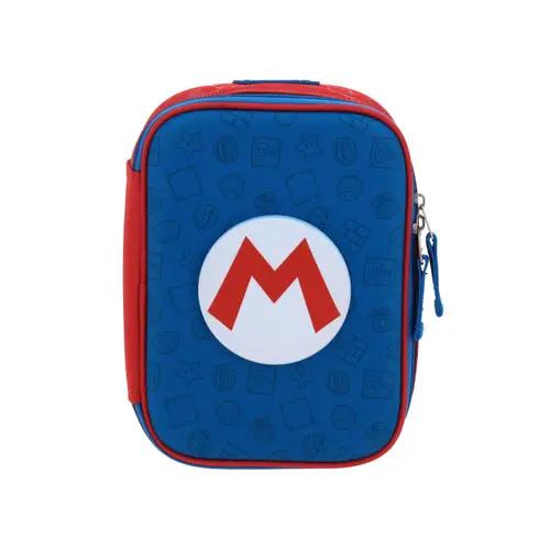 Kit Escolar Mario Bros by Chenson (Mochila + Lapicera) Azul Infantil 4