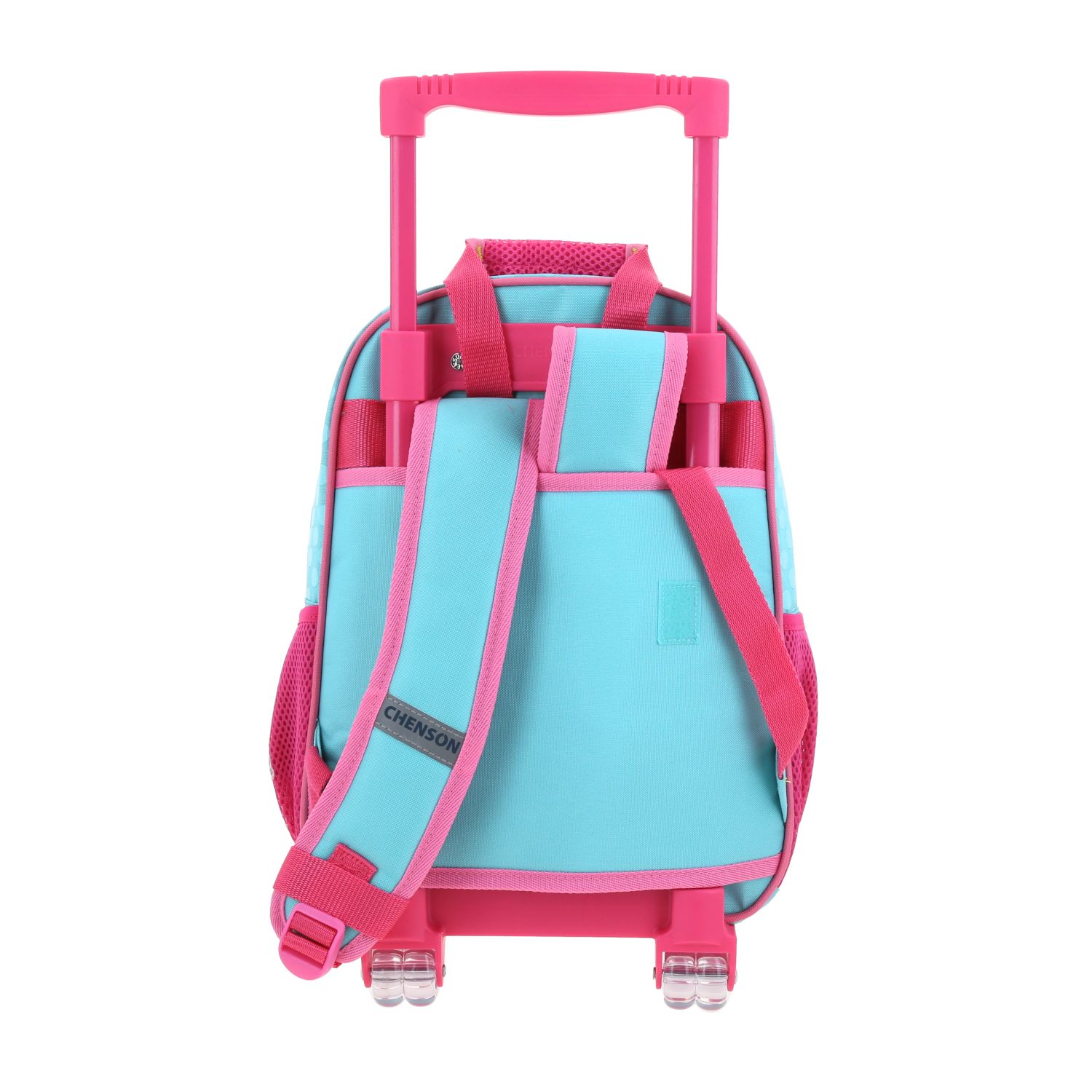 Mochila con Ruedas Mario Bros Turquesa Escolar Infantil 4