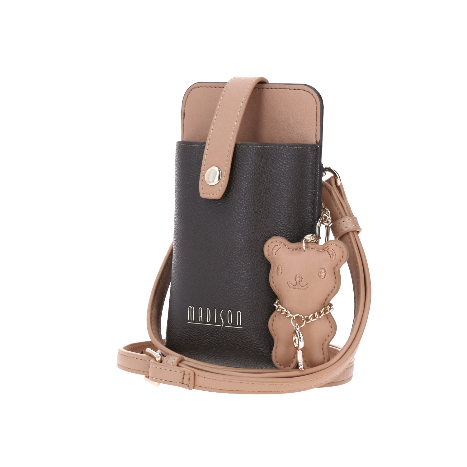 Accesorio Madison Chenson Café - Monedero con Tarjetero para Dama 2