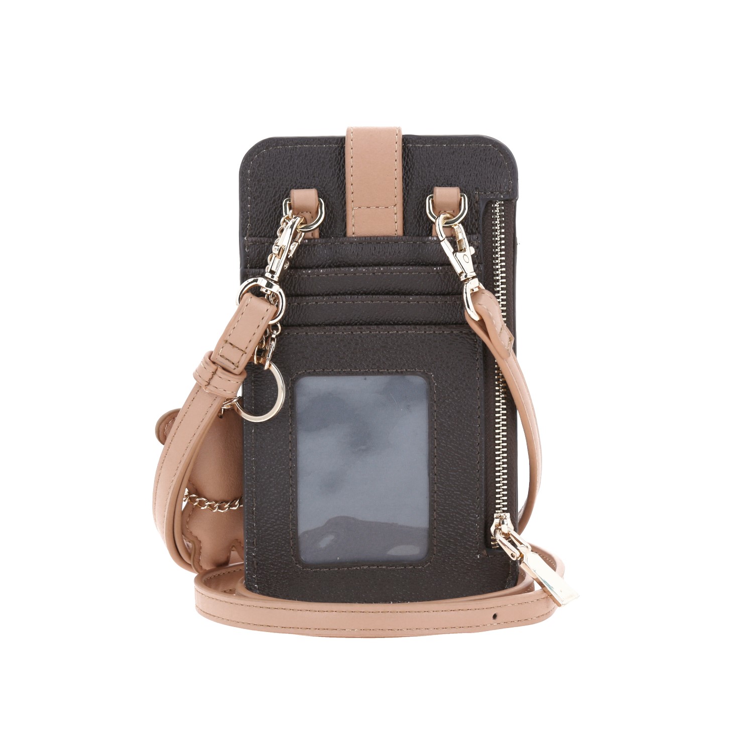 Accesorio Madison Chenson Café - Monedero con Tarjetero para Dama 4