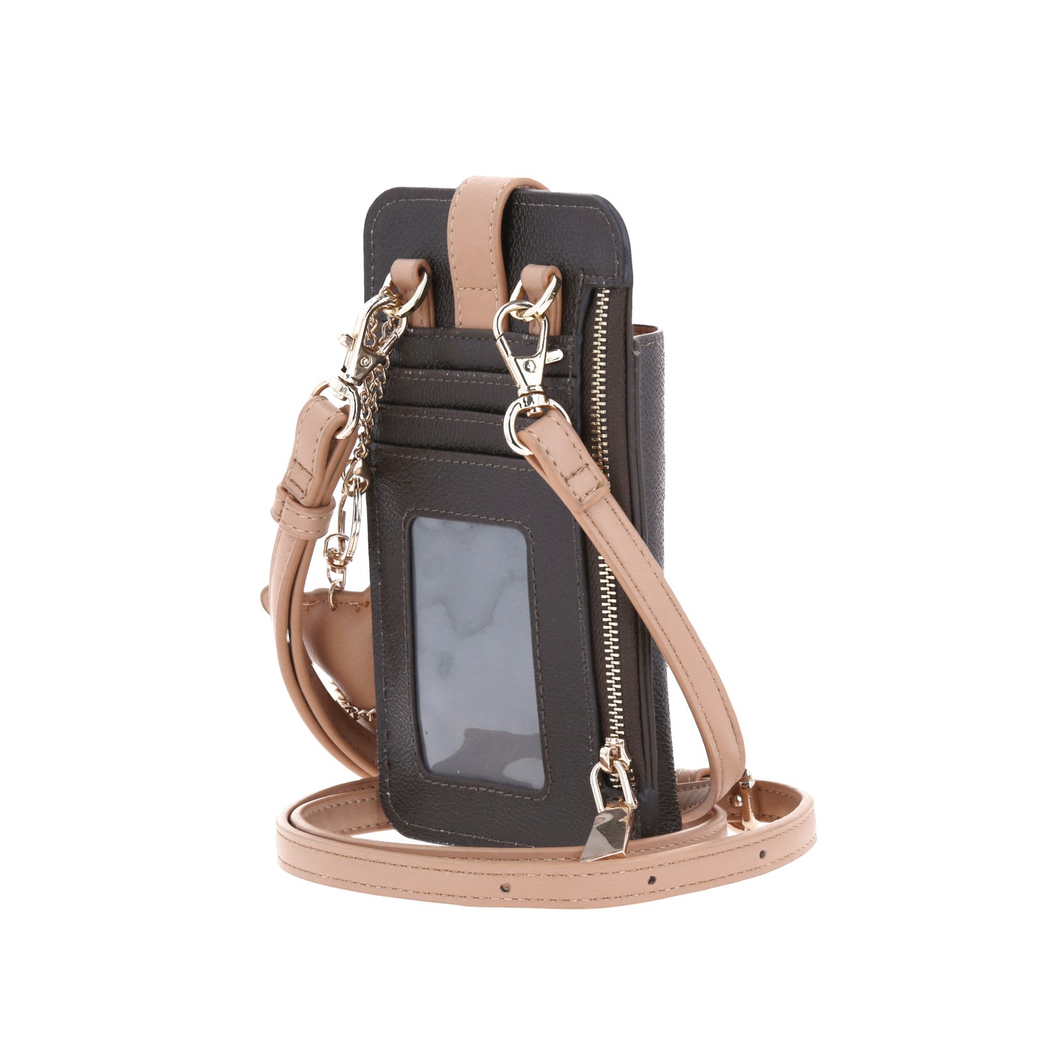 Accesorio Madison Chenson Café - Monedero con Tarjetero para Dama 5