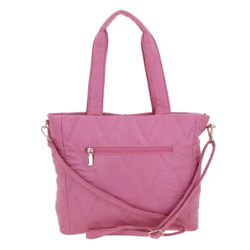 Bolsa Grande Madison Rosa | Tote para Dama Casual y Trabajo 4