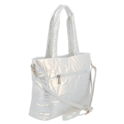 Bolsa Grande Madison Blanco para Dama - Tote Casual y Funcional 3