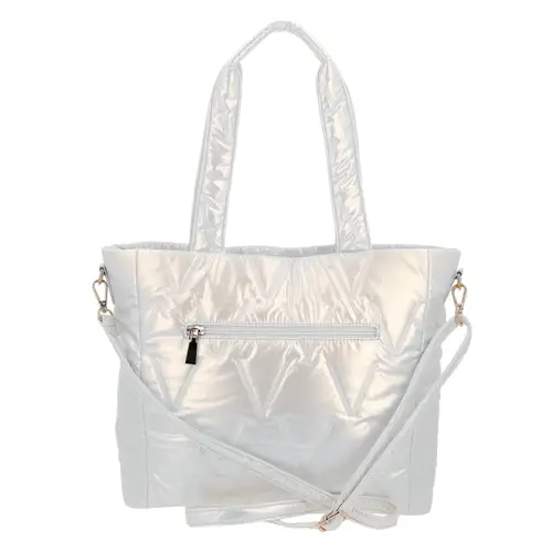 Bolsa Grande Madison Blanco para Dama - Tote Casual y Funcional 4