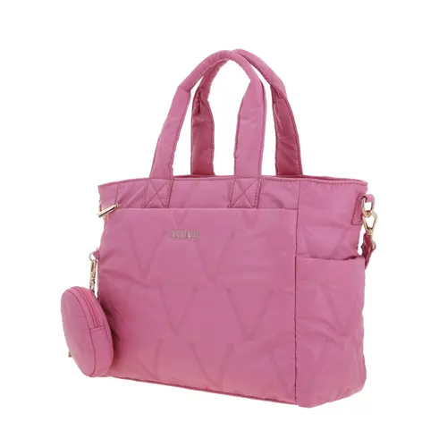 Bolsa de Mano Rosa Madison by Chenson | Bolso para Dama con Cierre 2