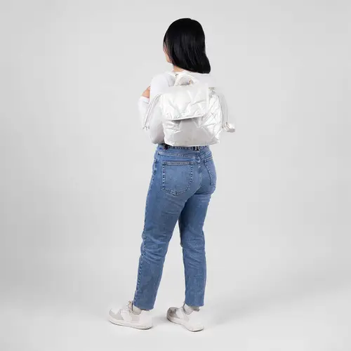 Mochila para dama Madison blanco casual trabajo universidad - vista 2
