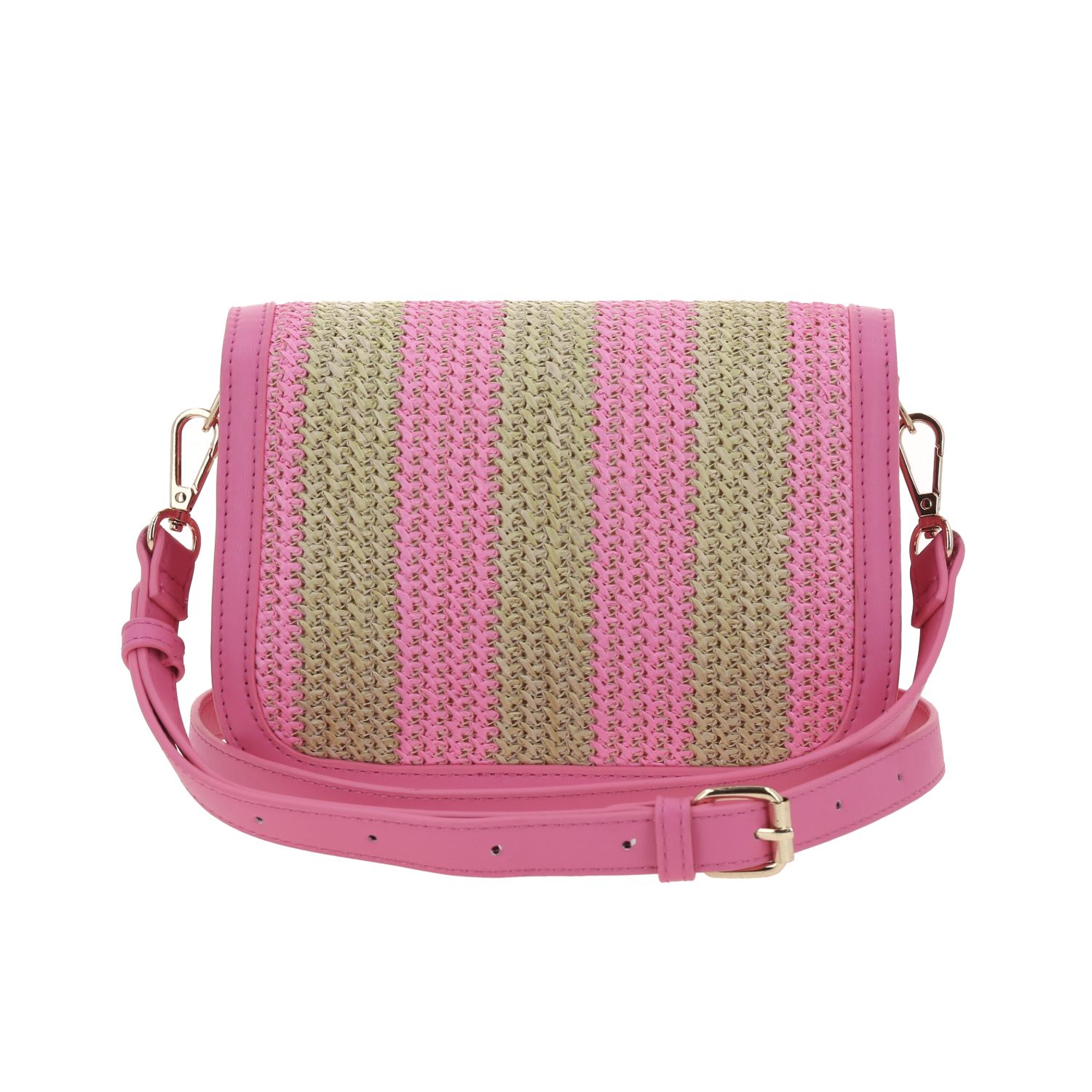 Bolsa de Lado para Dama Madison by Chenson Rosa con Doble Compartimento 4