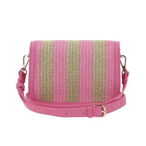 Bolsa de Lado para Dama Madison by Chenson Rosa con Doble Compartimento - Modelo MD25011 4