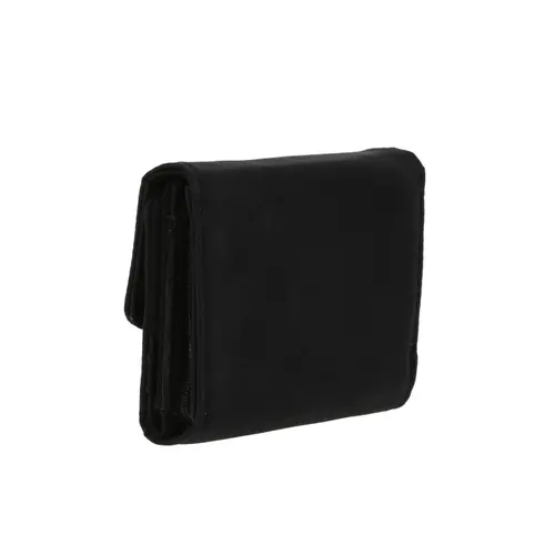 Cartera Madison para mujer negro broche presión tarjetero 3