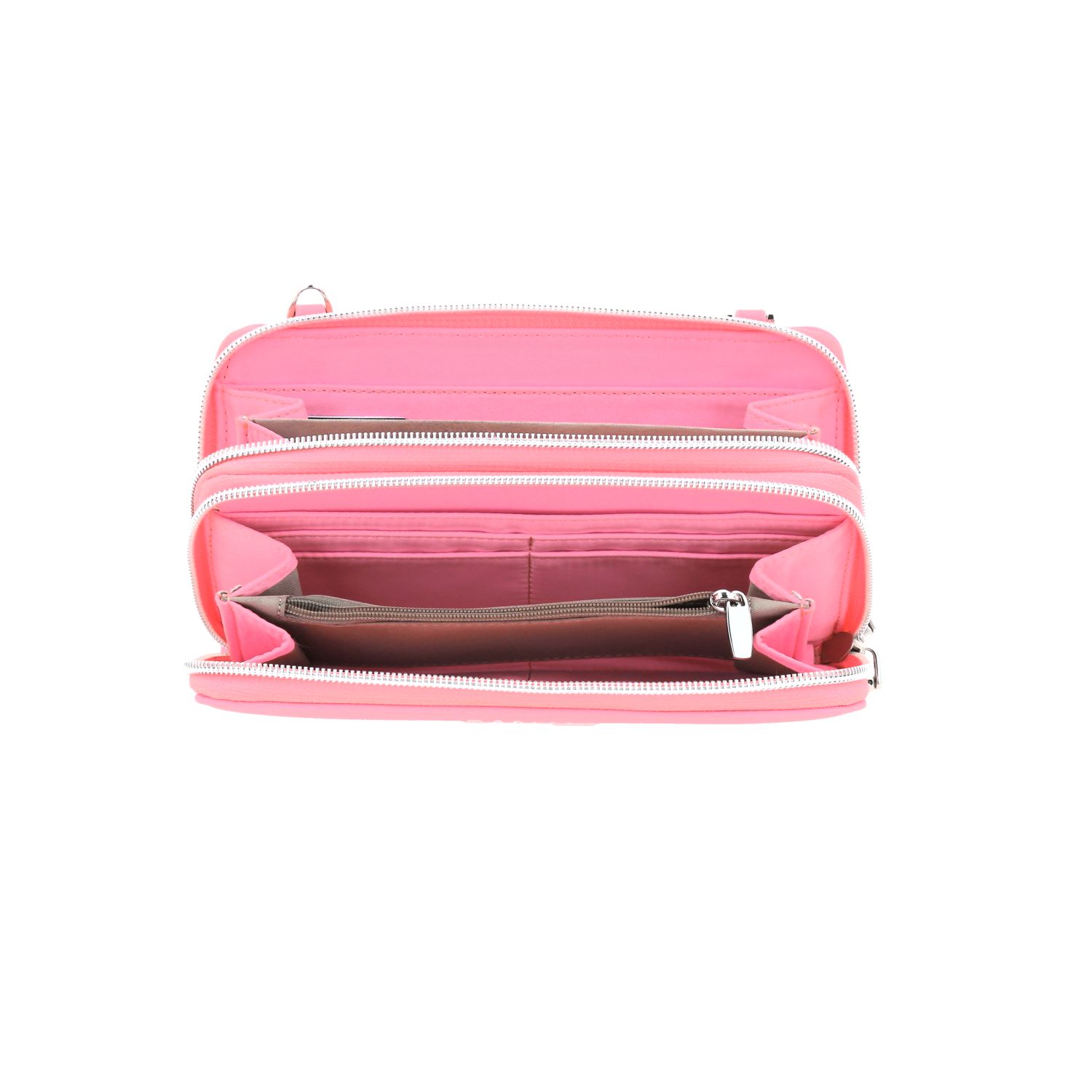 Cartera para mujer Madison by Chenson Rosa con doble compartimento - vista 2