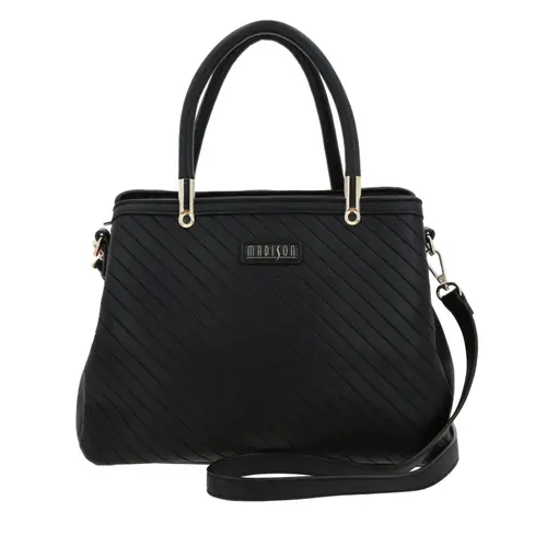 Bolsa de Mano para Dama Madison by Chenson Negra con Estilo y Funcionalidad 1