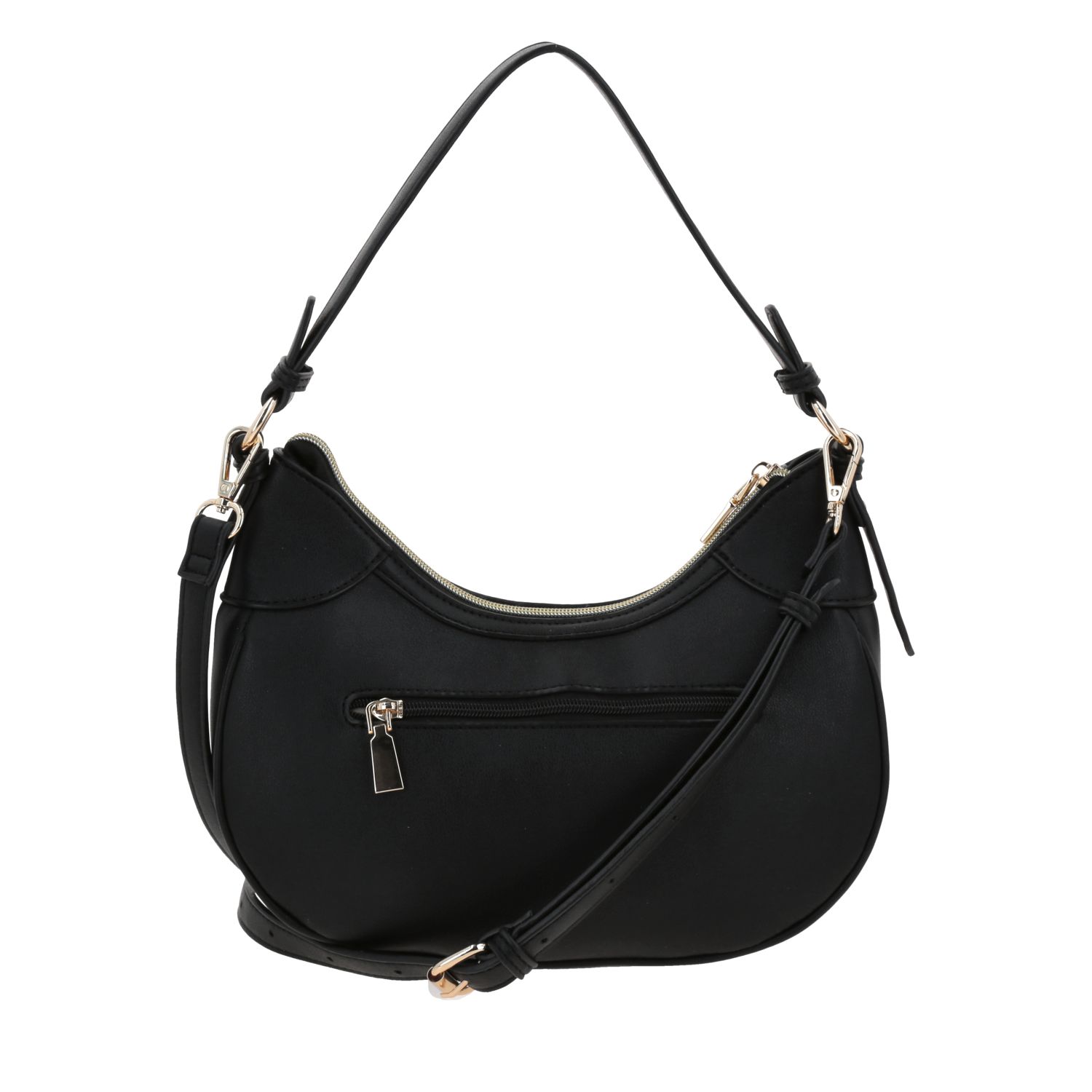 Bolsa de Mano para Dama Madison by Chenson Negra con Amplio Compartimento 4