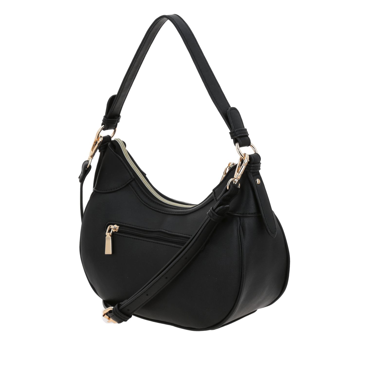 Bolsa de Mano para Dama Madison by Chenson Negra con Amplio Compartimento 5