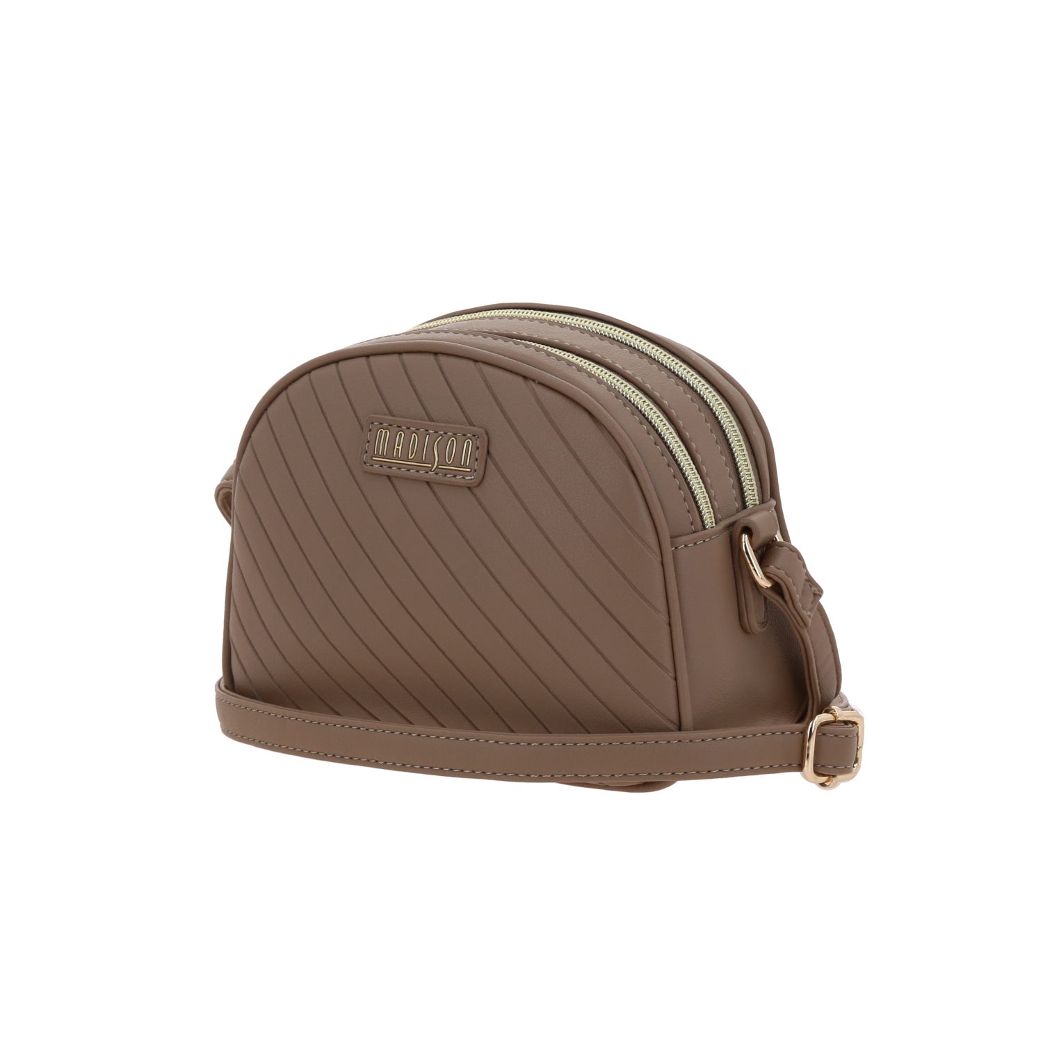 Bolsa de Lado para Dama Madison by Chenson Café con Doble Compartimento 2
