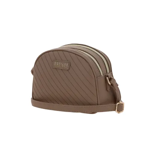 Bolsa de Lado para Dama Madison by Chenson Café con Doble Compartimento 2
