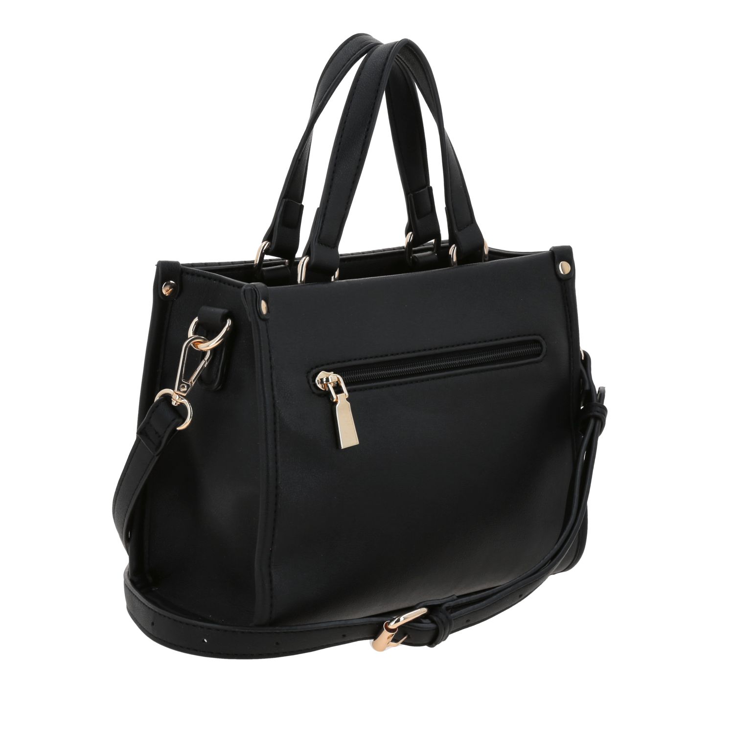 Bolsa de Mano para Dama Madison by Chenson Negra con Amplio Compartimento 3