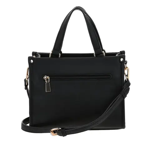 Bolsa de Mano para Dama Madison by Chenson Negra con Amplio Compartimento - Modelo MD25106 4