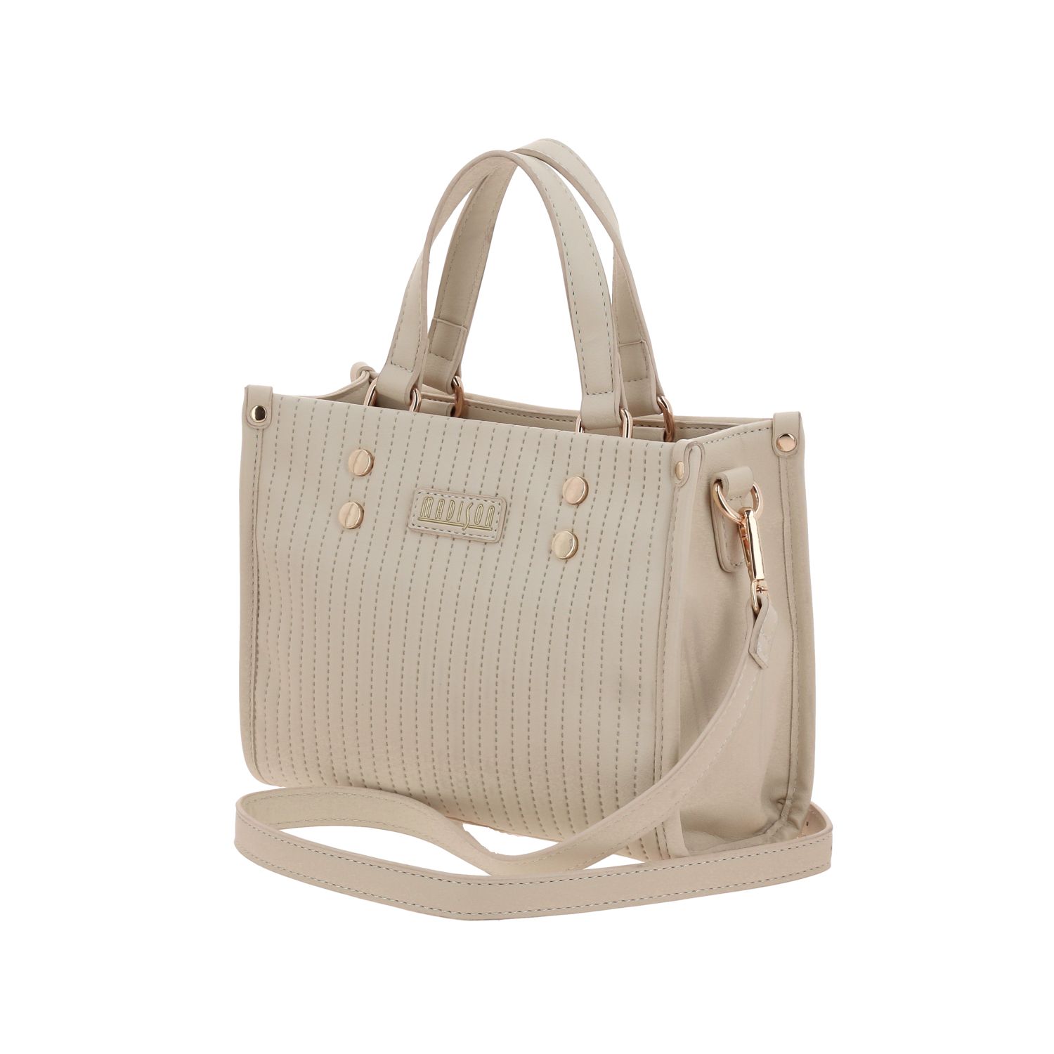 Bolsa de Mano para Dama Madison by Chenson Beige Elegante y Funcional 2
