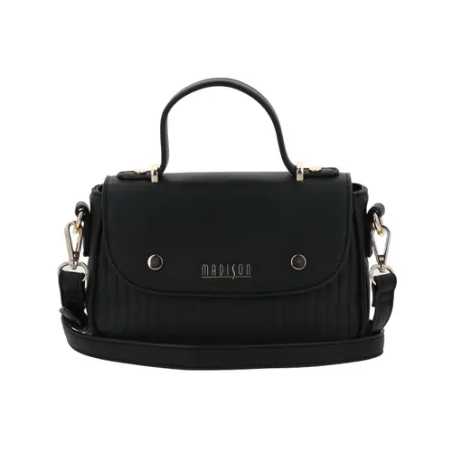 Bolsa de lado para dama Madison by Chenson color negro - Modelo MD25107 1