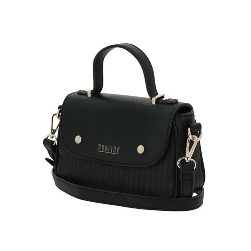 Bolsa de lado para dama Madison by Chenson color negro - Modelo MD25107 2