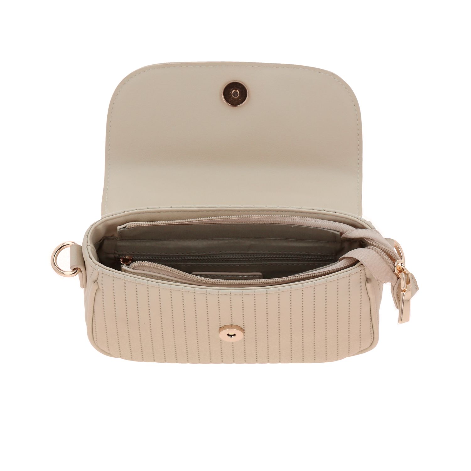 Bolsa de Lado para Dama Madison by Chenson Beige con Asa Ajustable - vista 2