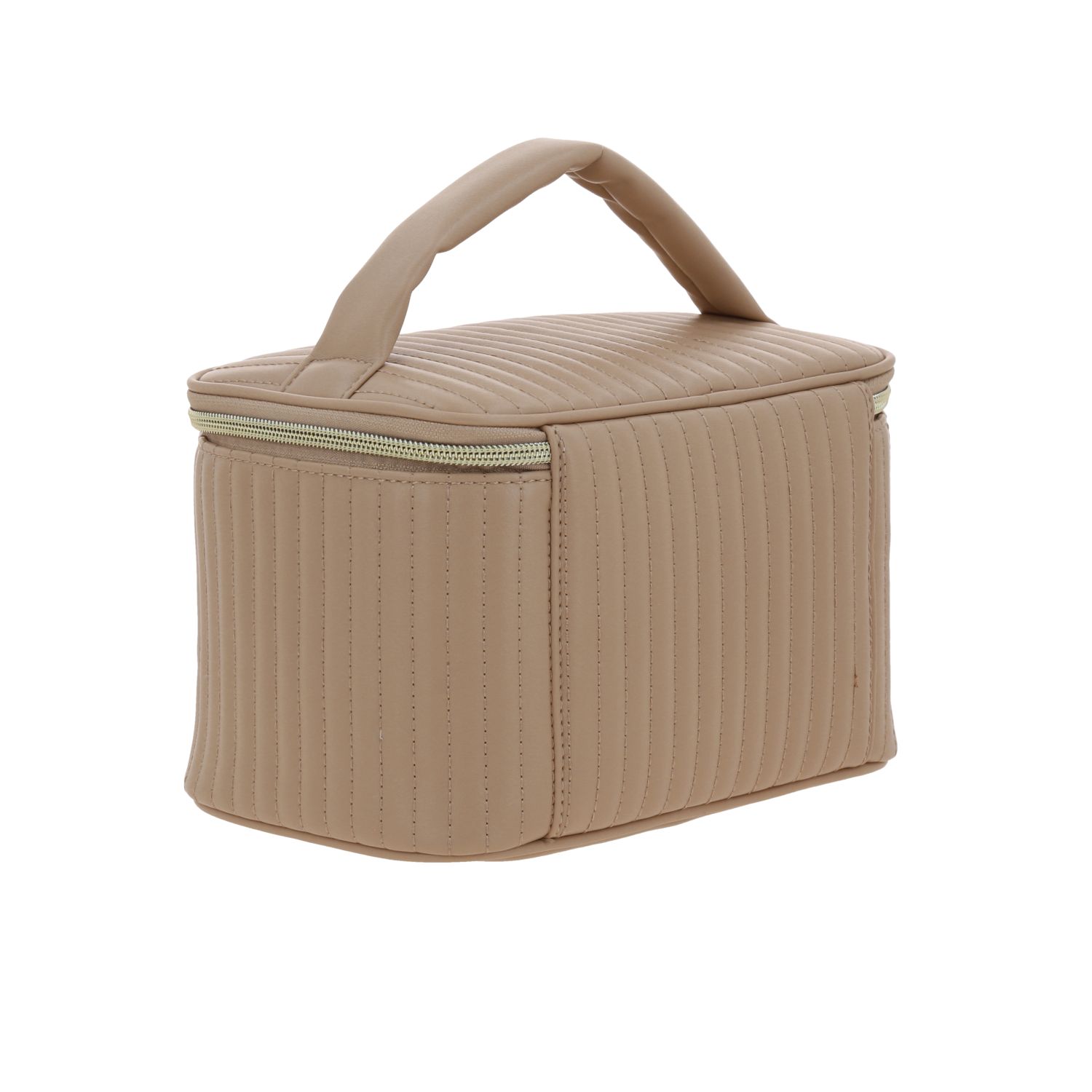 Bolsa de mano para dama Madison by Chenson Café/Oro rosa con organizador 3