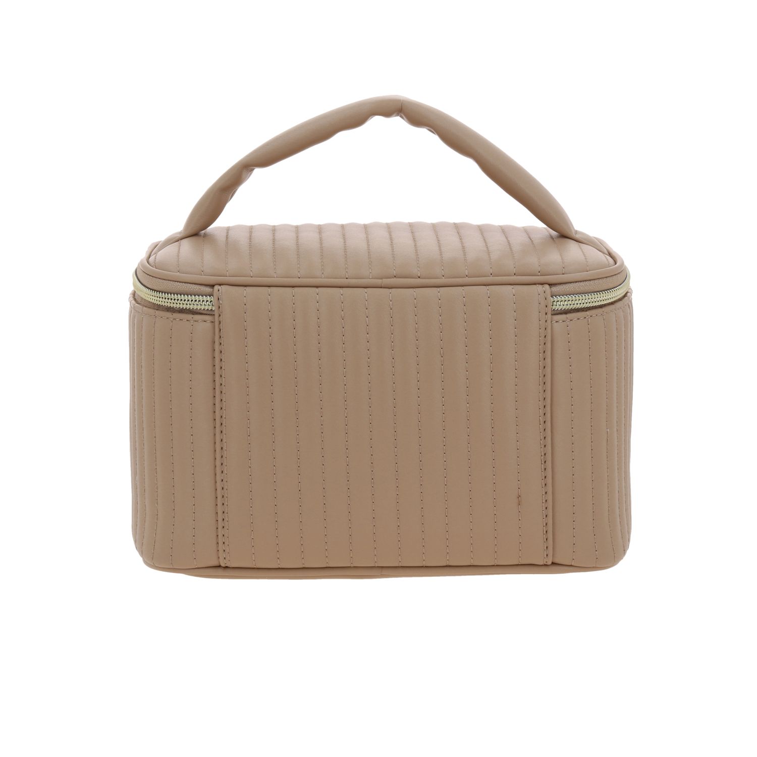 Bolsa de mano para dama Madison by Chenson Café/Oro rosa con organizador 4