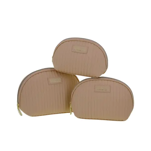 Bolsa de mano para dama Madison by Chenson color café/oro rosa 1
