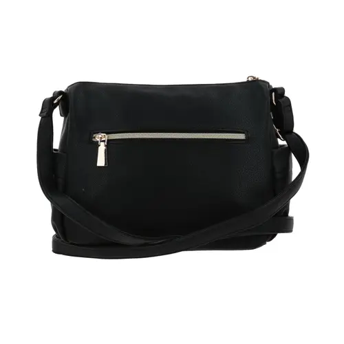 Bolsa de Lado para Dama Madison by Chenson Negra con Estilo Único 4