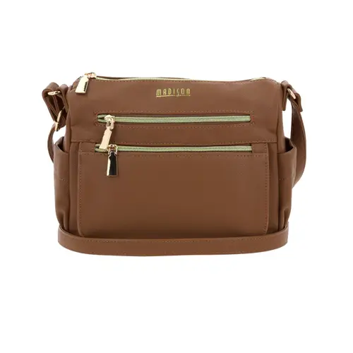 Bolsa de Lado para Dama Madison by Chenson Café - Estilo y Funcionalidad