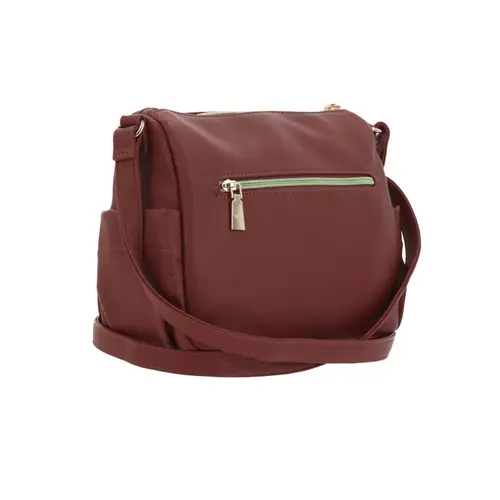 Bolsa de Lado para Dama Madison by Chenson Magenta con Doble Bolsillo 3