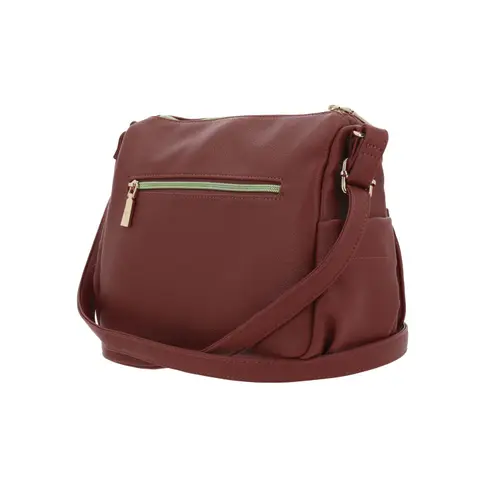 Bolsa de Lado para Dama Madison by Chenson Magenta con Doble Bolsillo 5