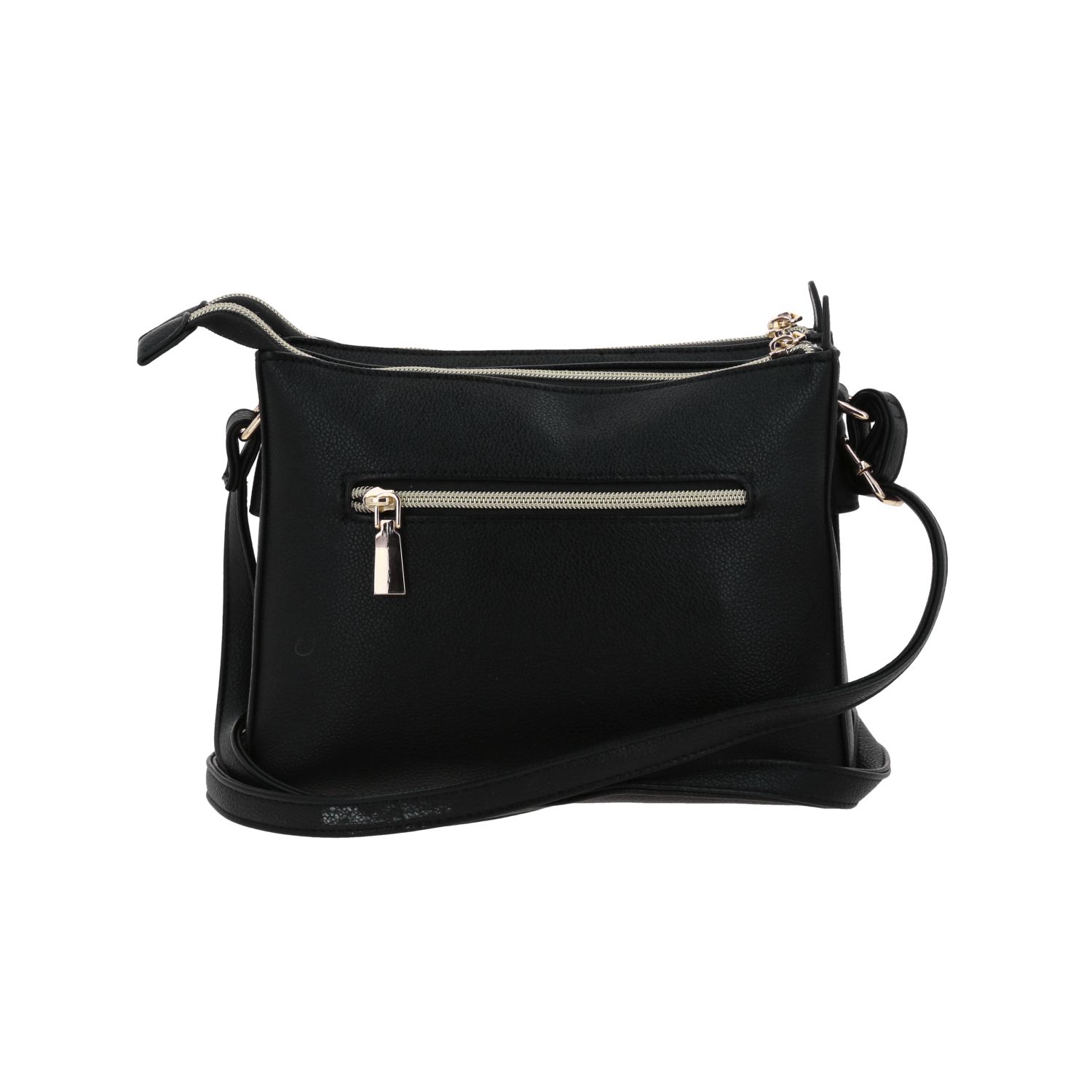 Bolsa de Lado Madison by Chenson Negra con Doble Compartimento 4