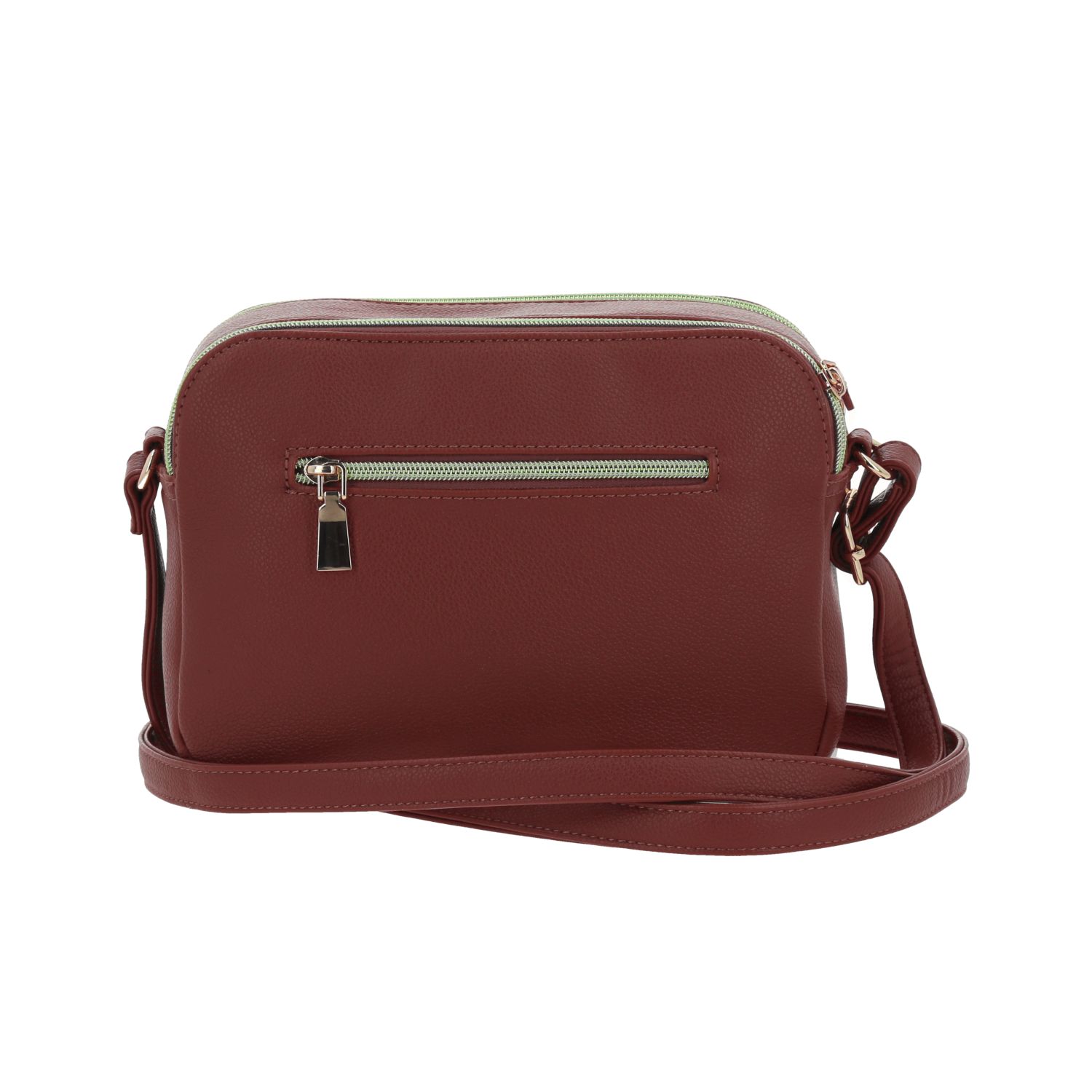 Bolsa de lado para dama Madison by Chenson color Magenta con diseño funcional 4