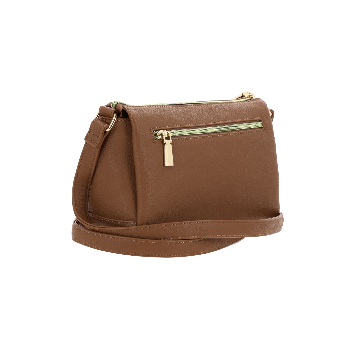 Bolsa de Lado para Dama Madison by Chenson Café con Triple Compartimento 3