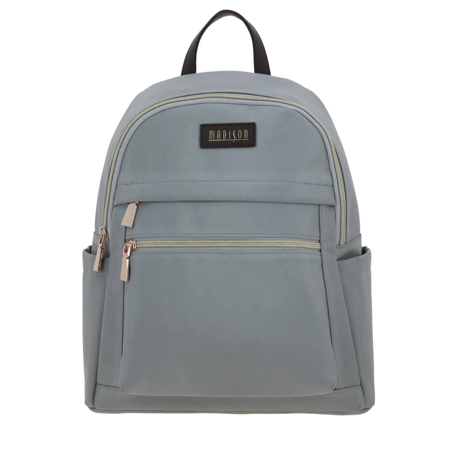 Mochila para Mujer Madison Gris - Bolsillos Múltiples y Estilo
