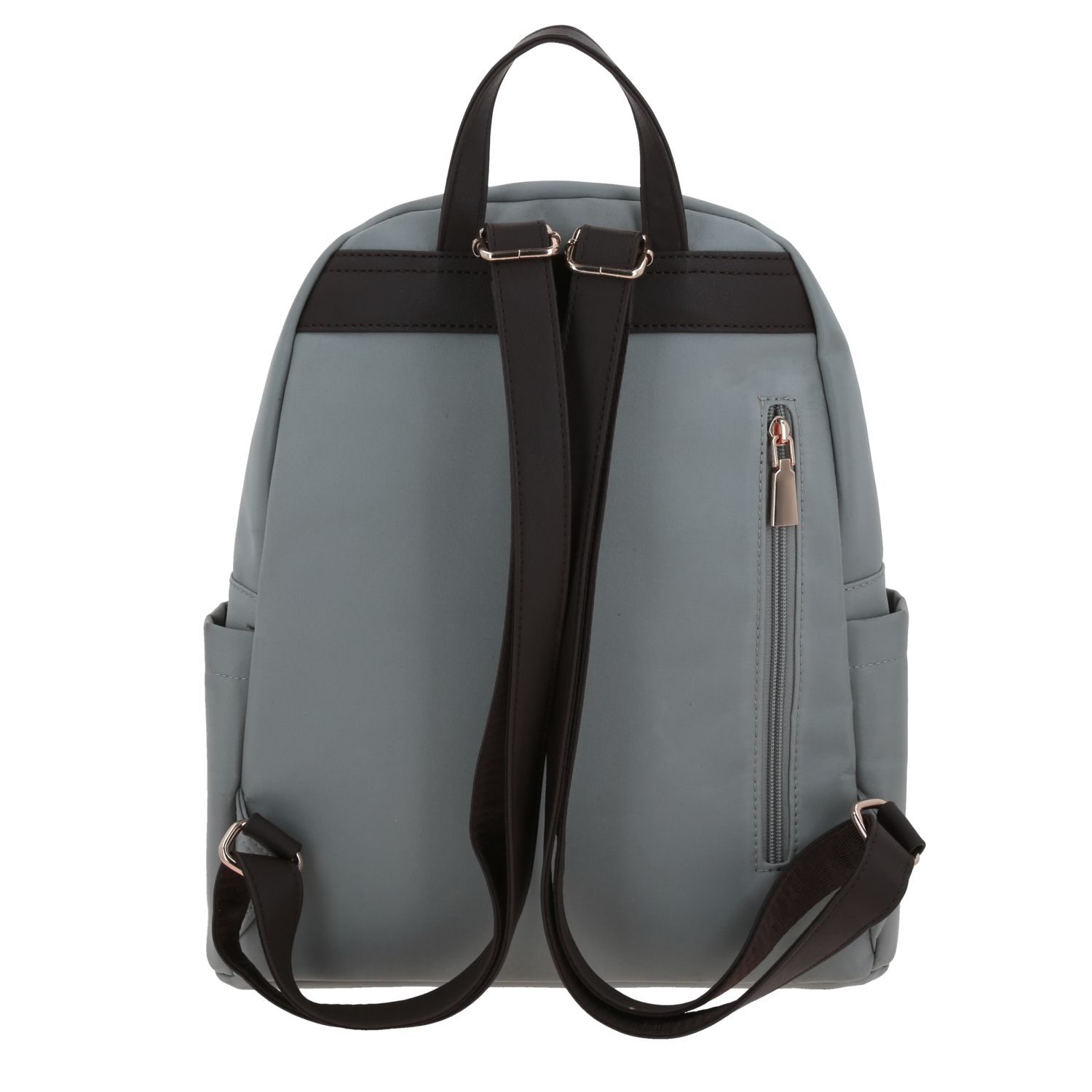 Mochila para Mujer Madison Gris - Bolsillos Múltiples y Estilo 4