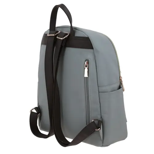 Mochila para Mujer Madison Gris - Bolsillos Múltiples y Estilo 5