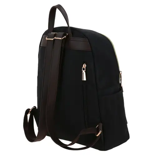 Mochila para Dama Madison Negro con Bolsillos - Casual y Funcional 5