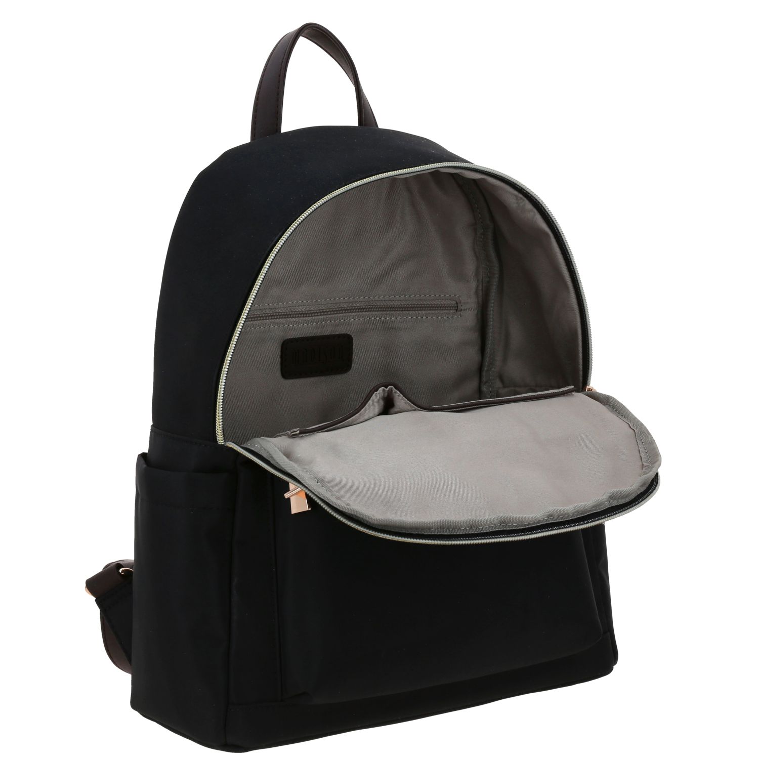 Mochila para Dama Madison Negro con Bolsillos - Casual y Funcional - vista 2