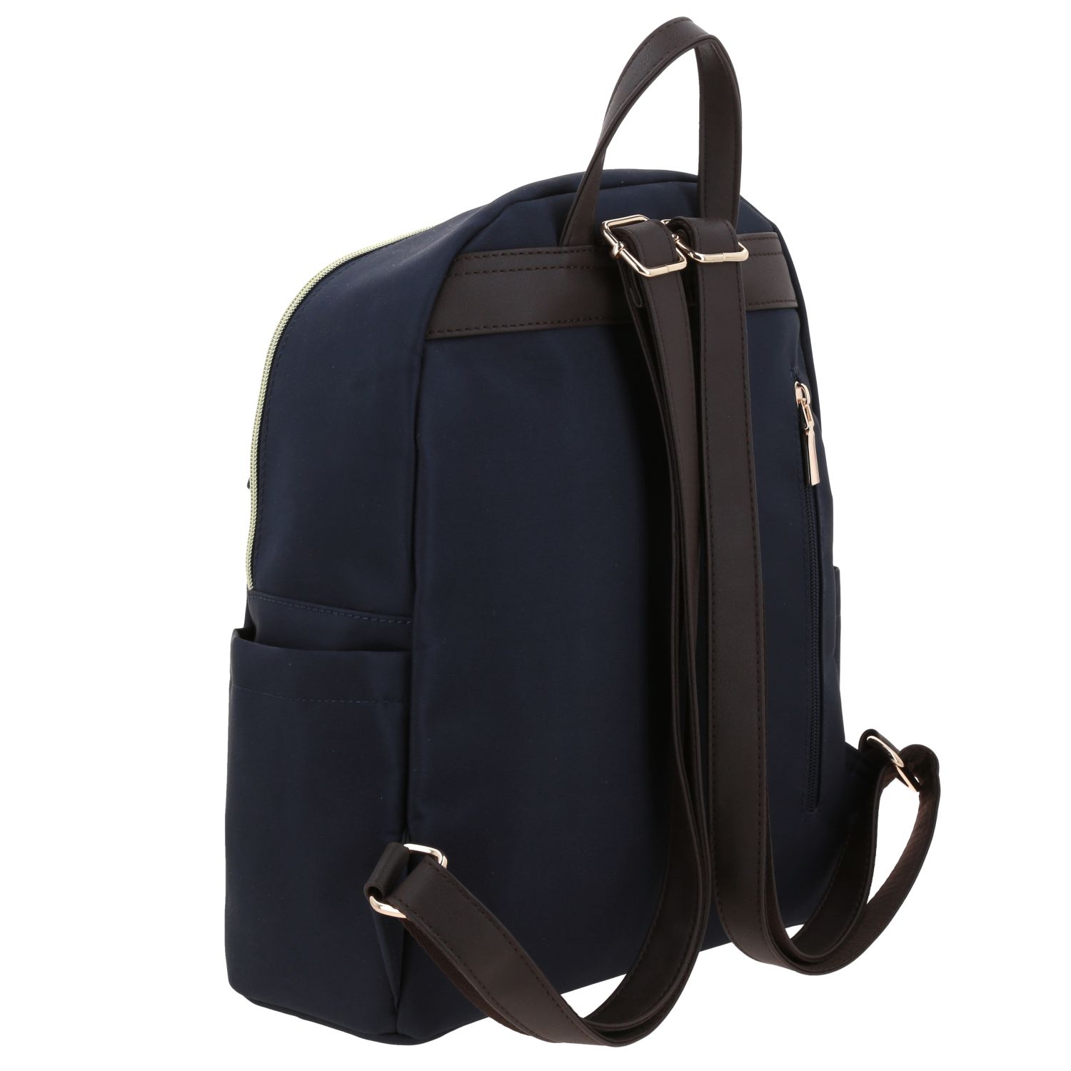 Mochila para Dama Madison Azul con Doble Bolsillo Frontal 3